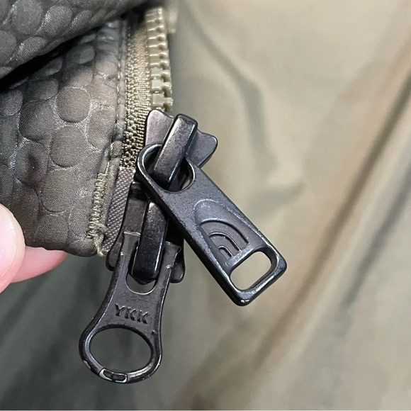 The North Face Hey Mama Parkina Coat Water Repellent 550 Filled Olive Color XS - Picture 9 of 16